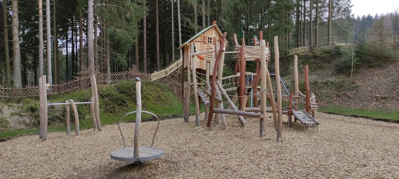 Ferienwohnung "An Den Kurwiesen" Masserberg Esterno foto