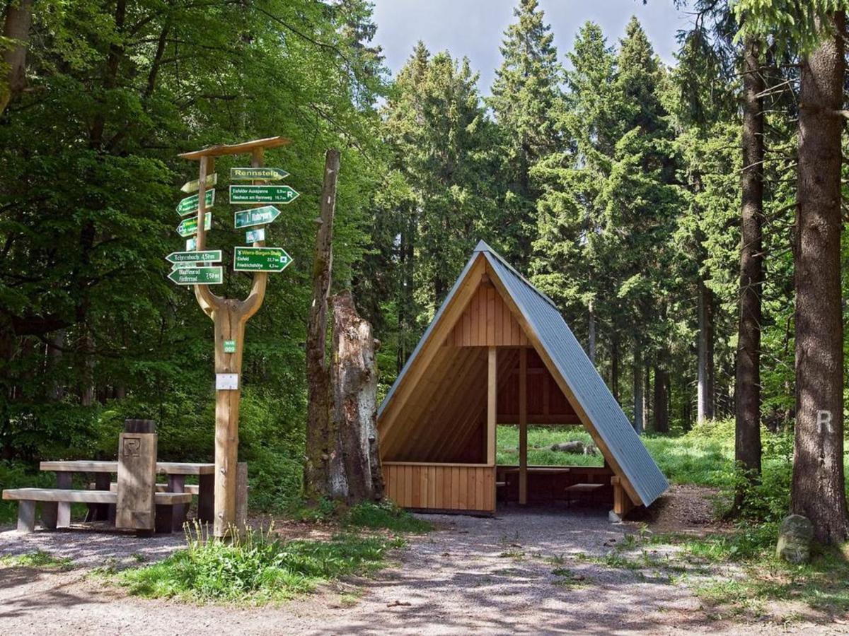 Ferienwohnung "An Den Kurwiesen" Masserberg Esterno foto